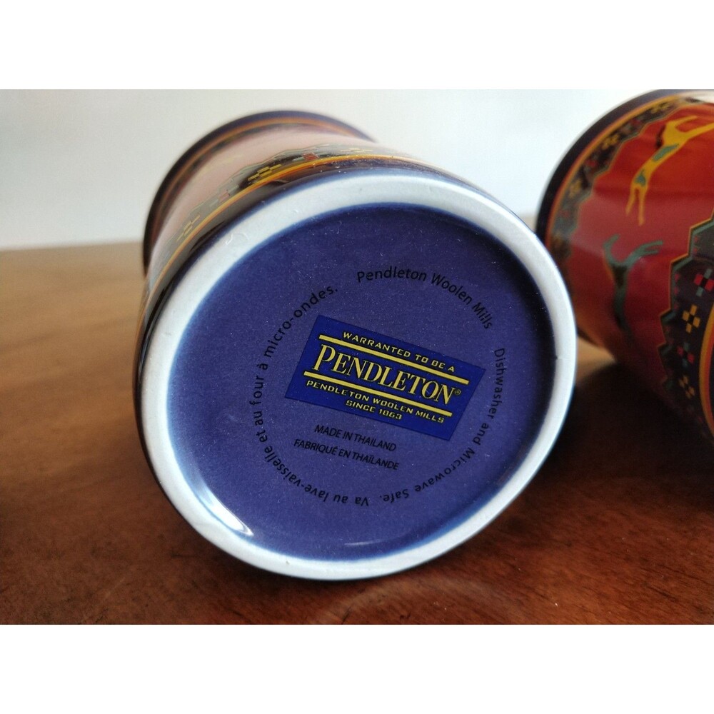 2 Pendleton Mills Celebrate the Horse Tribal 18oz Mug Legendary Collection - Picture 14 of 16